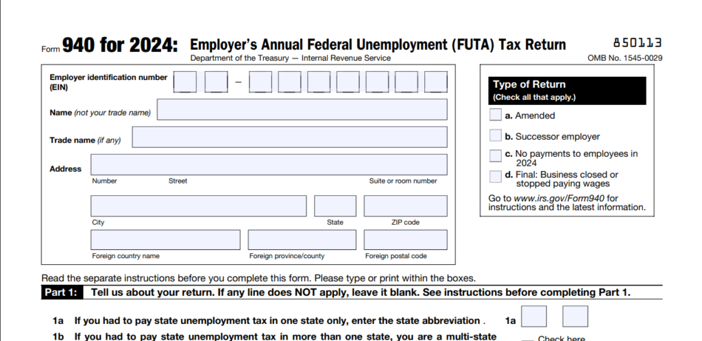 Form 940 Filing Guide for Small Business Owners