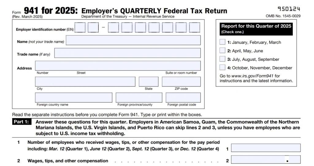 IRS Form 941: What Small Business Owners Need to Know
