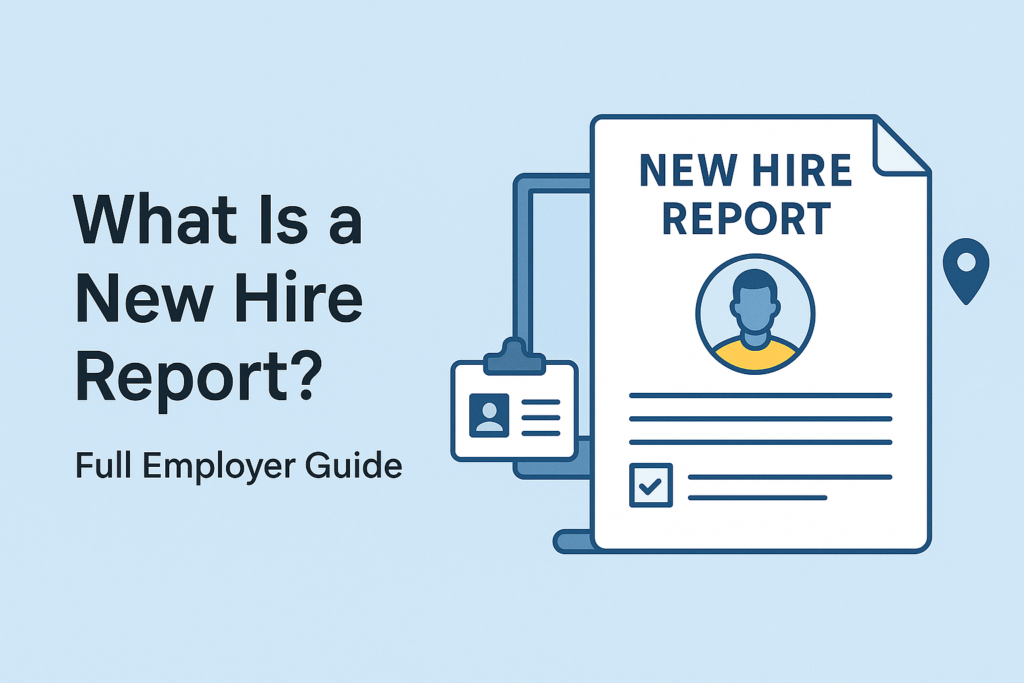 What Is a New Hire Report? Full Employer Guide