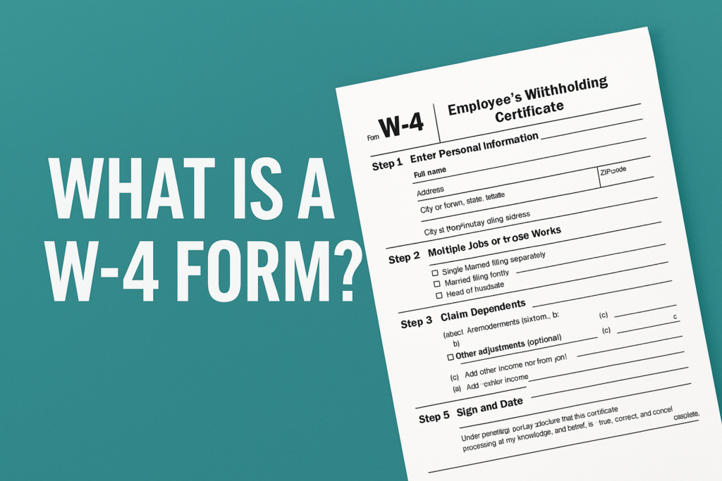 What is W-4 Form