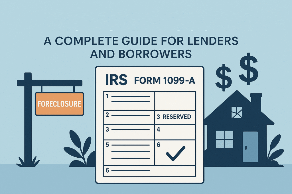 IRS Form 1099-A: A Complete Guide for Lenders and Borrowers