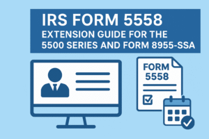 IRS Form 5558