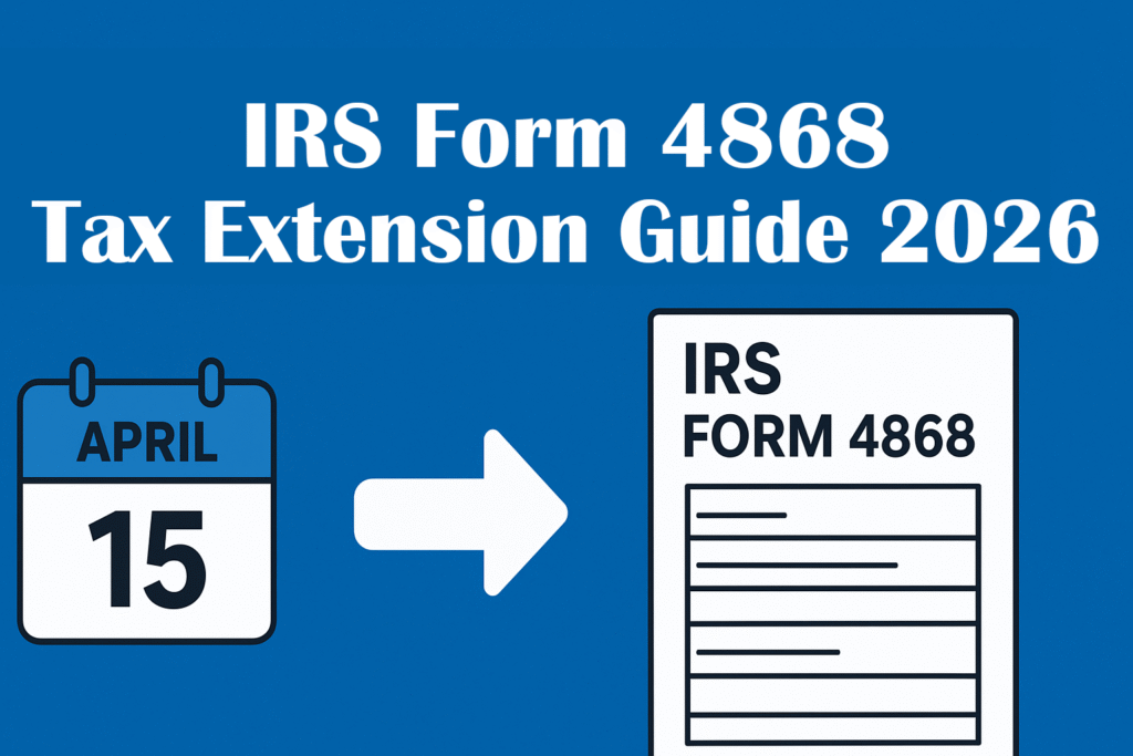 What Individuals and Small Businesses should know about IRS Tax Extension Form 4868?