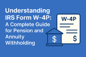 IRS Form W-4P