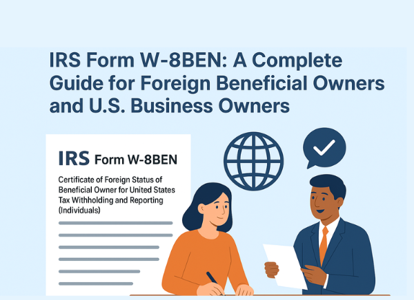 IRS Form W-8BEN: A Complete Guide for Foreign Beneficial Owners and U.S. Business Owners