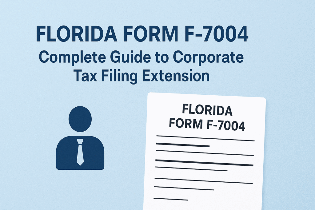Florida Form F-7004: Complete Guide to Corporate Tax Filing Extension