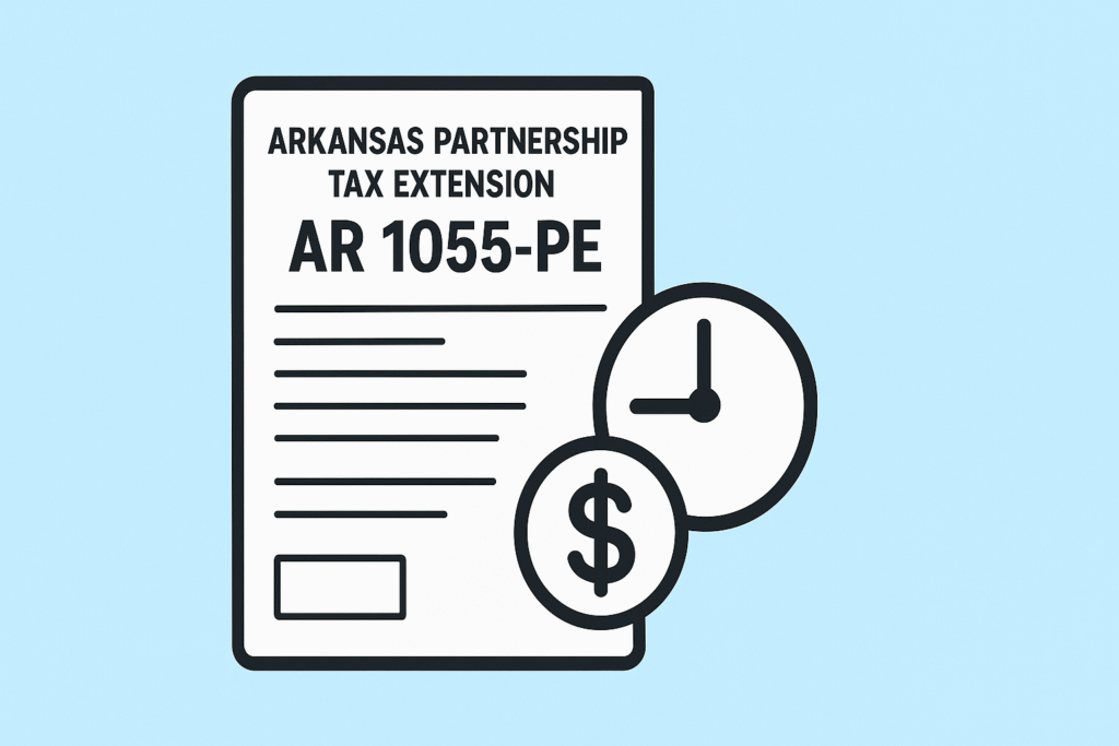 Arkansas Partnership Tax Extension Form AR 1055-PE